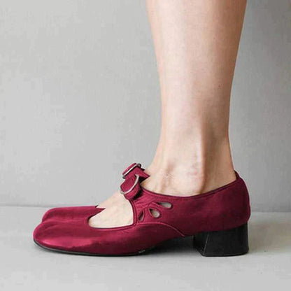 Buckle Strap Women's Shoes