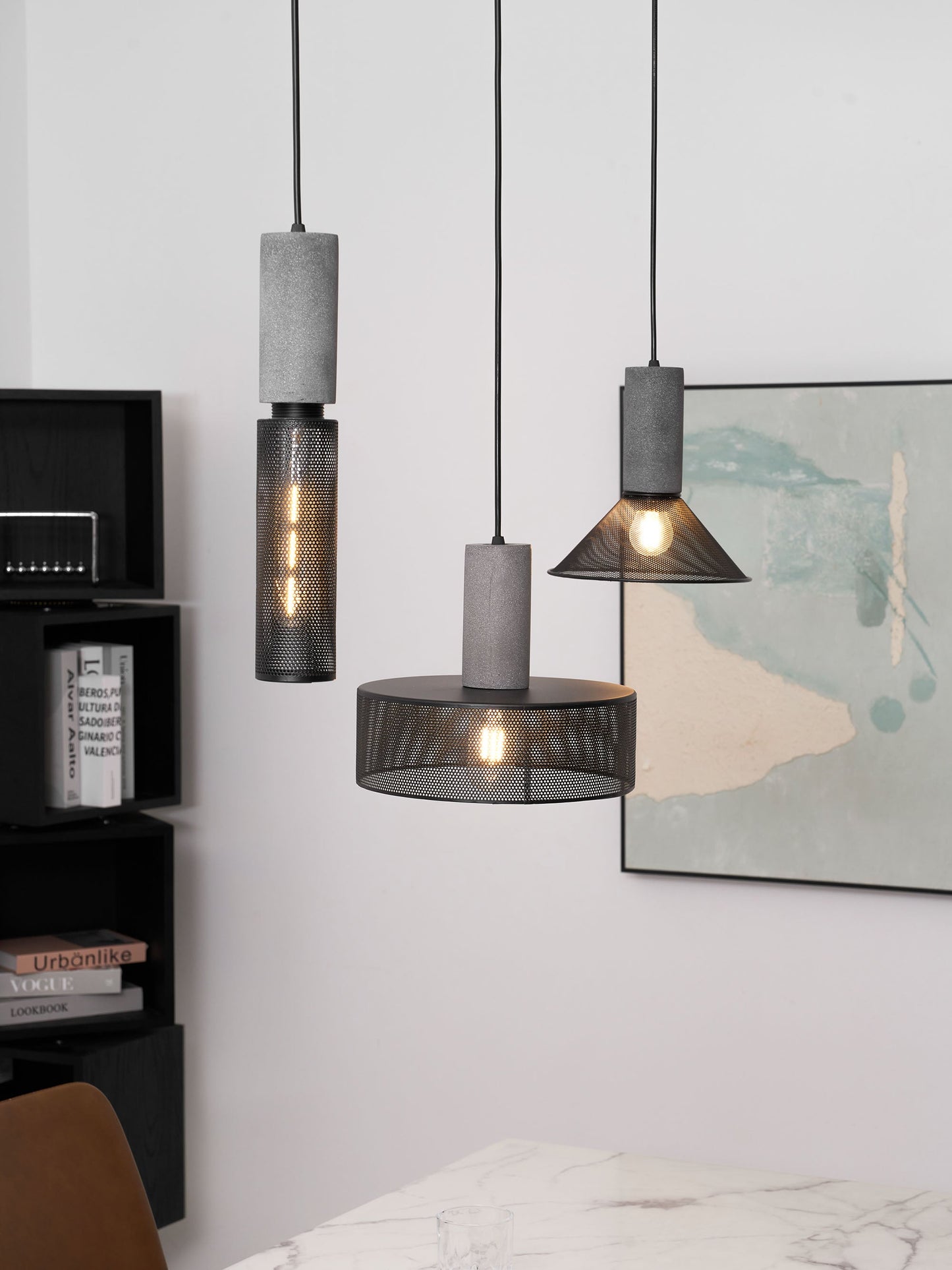 Mesh Cage Pendant Lamp