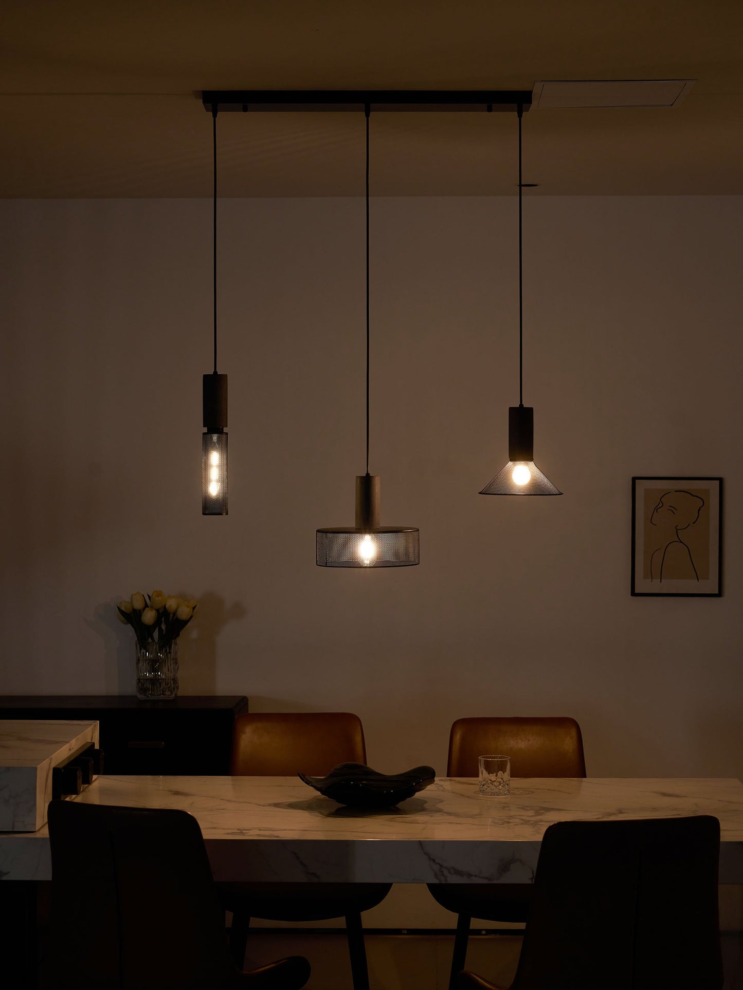 Mesh Cage Pendant Lamp