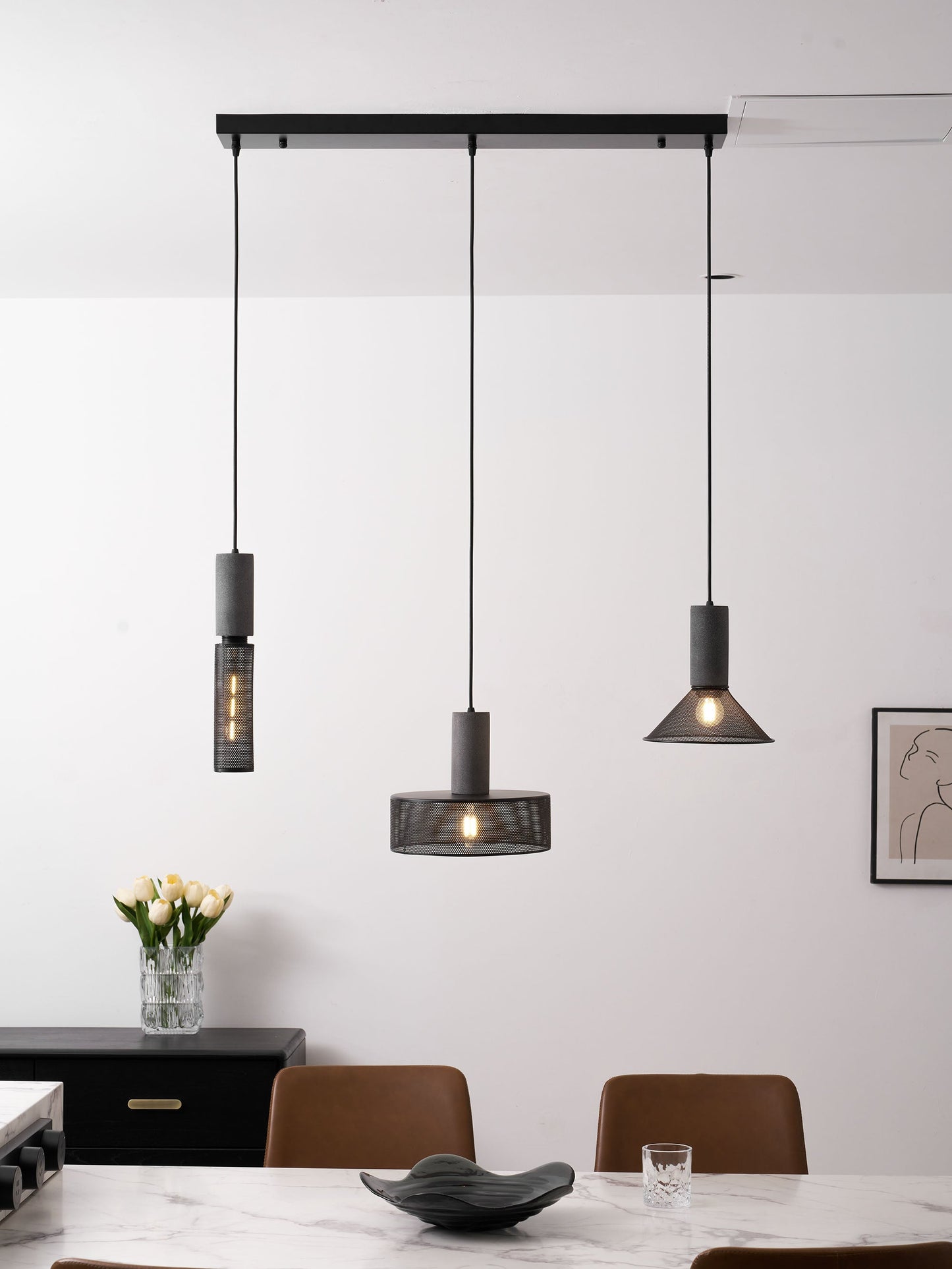 Mesh Cage Pendant Lamp