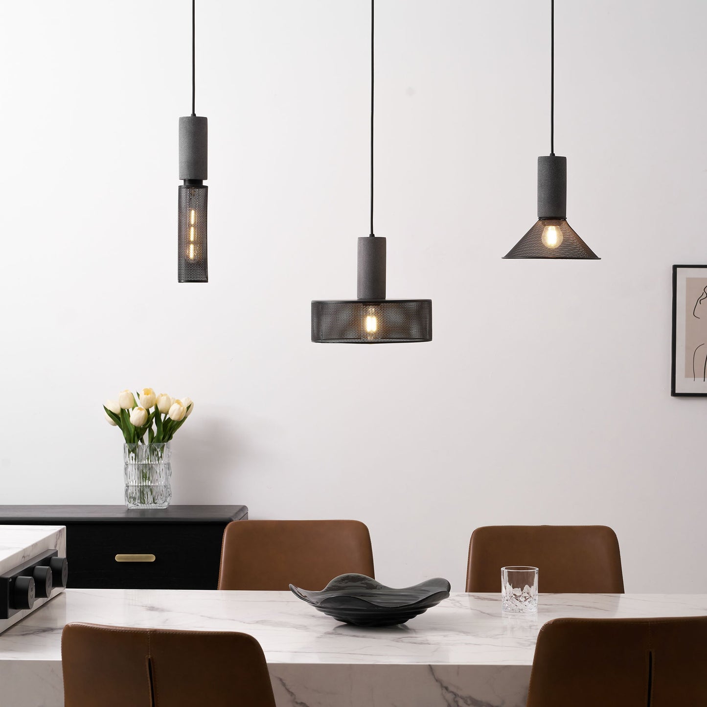 Mesh Cage Pendant Lamp
