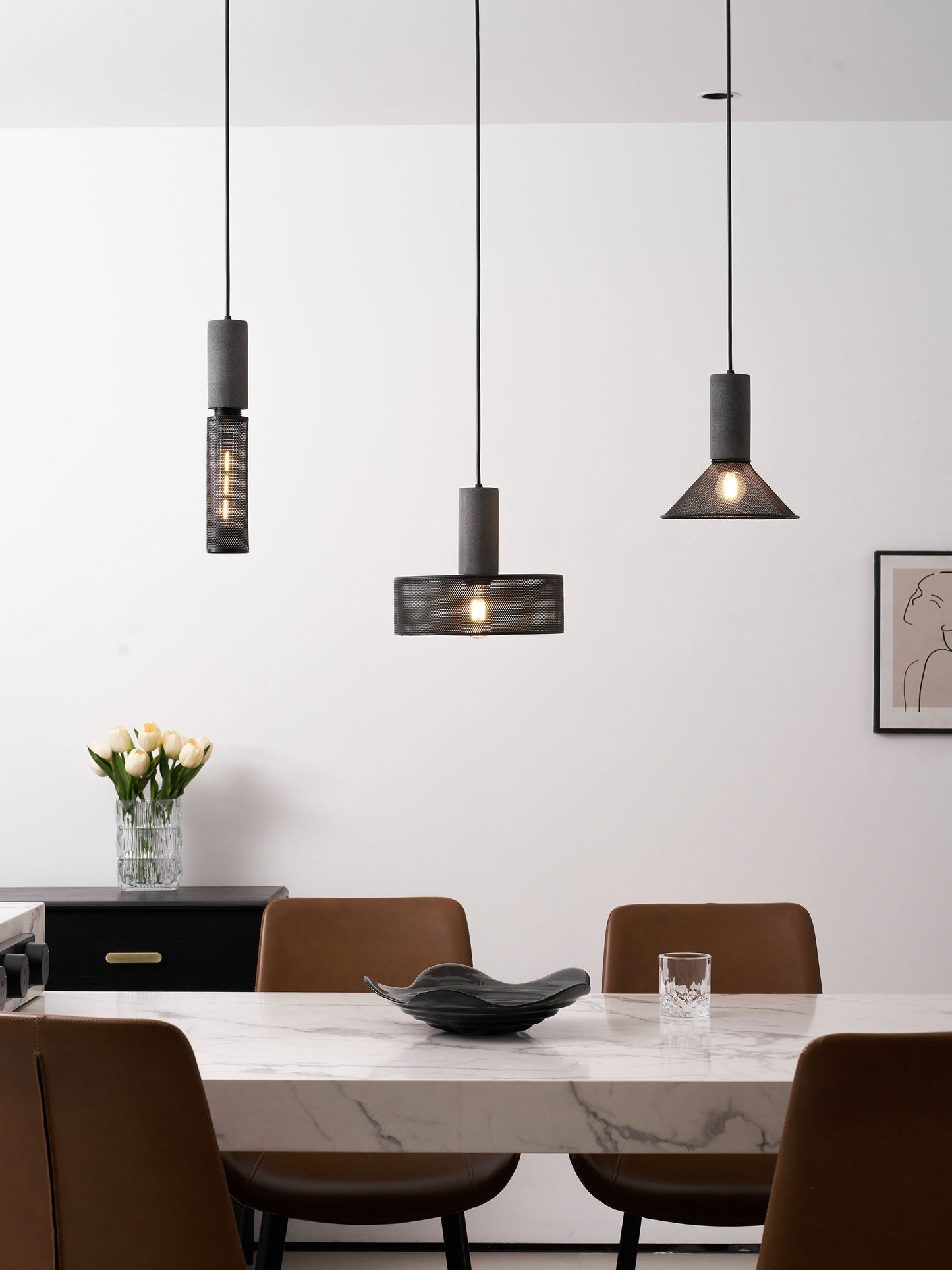Mesh Cage Pendant Lamp