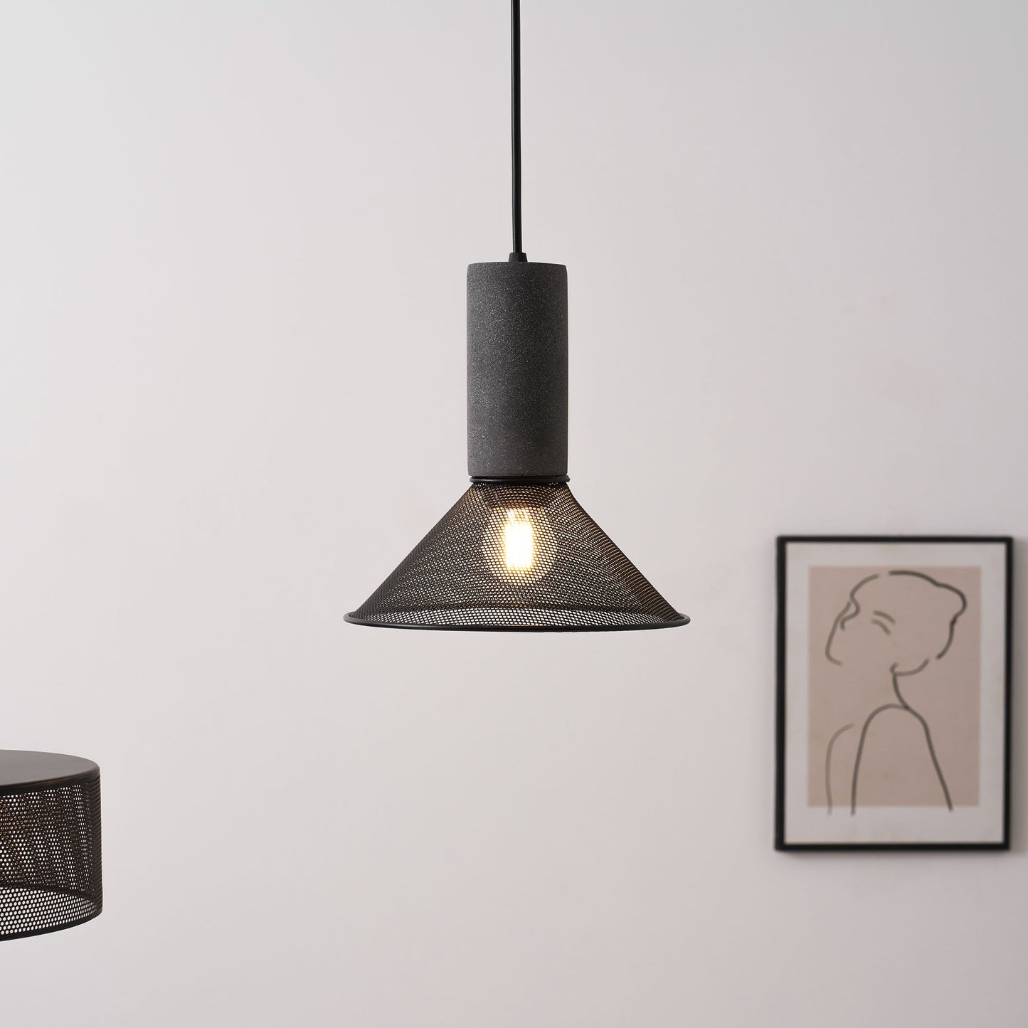 Mesh Cage Pendant Lamp