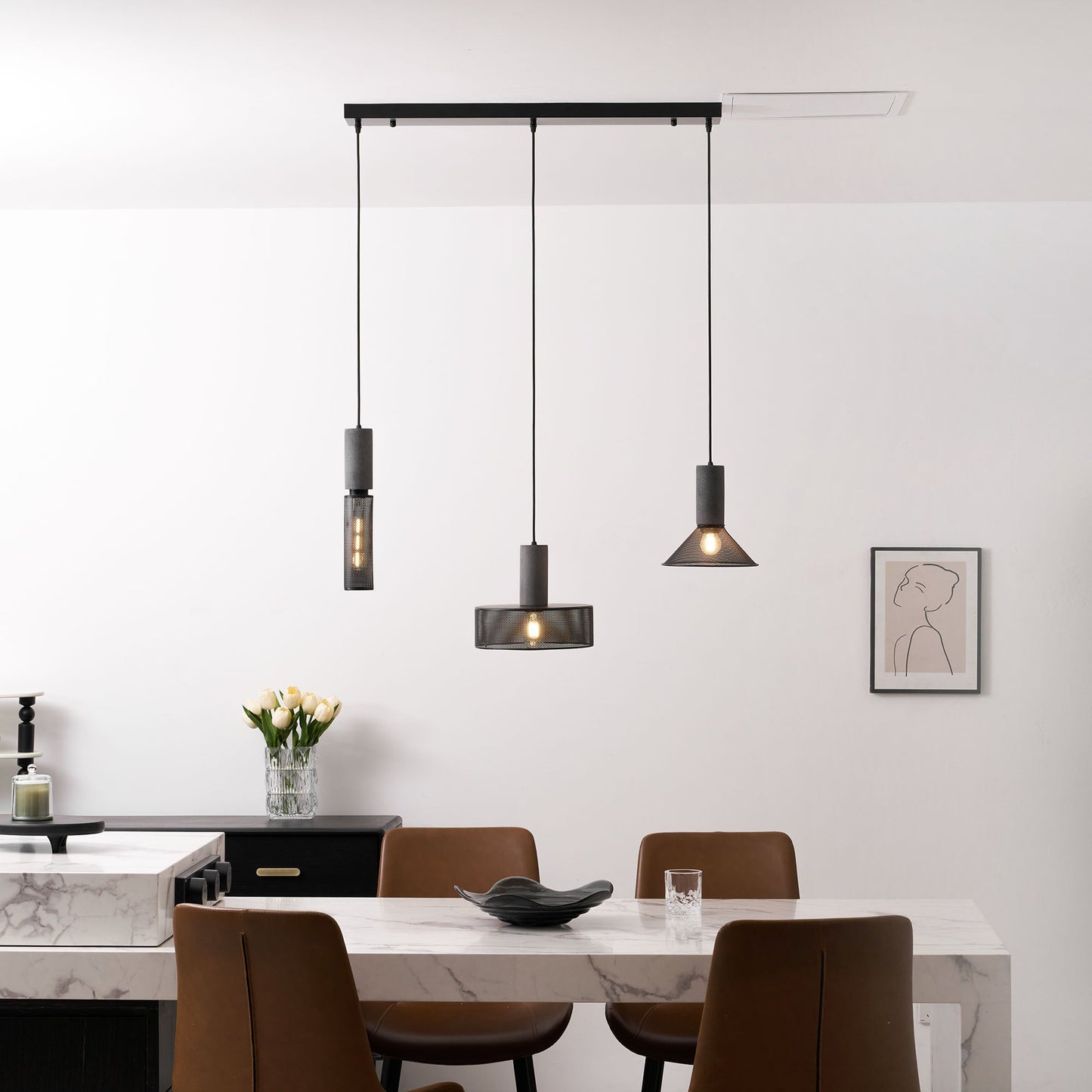 Mesh Cage Pendant Lamp