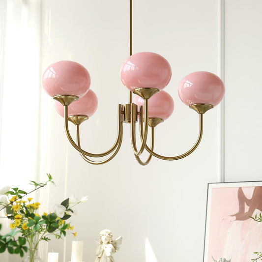 Chandelier with Marshmallow Form