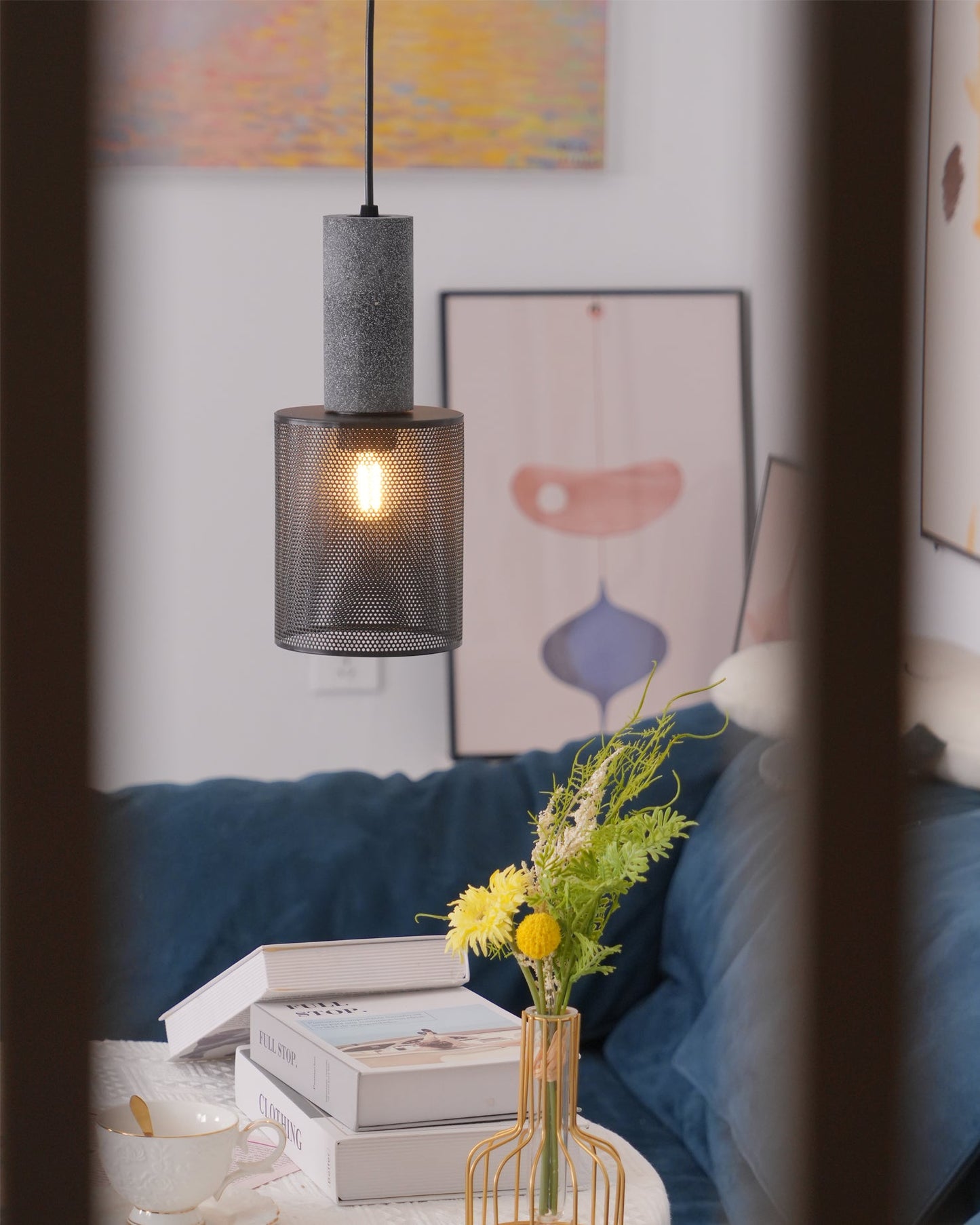 Mesh Cage Pendant Lamp