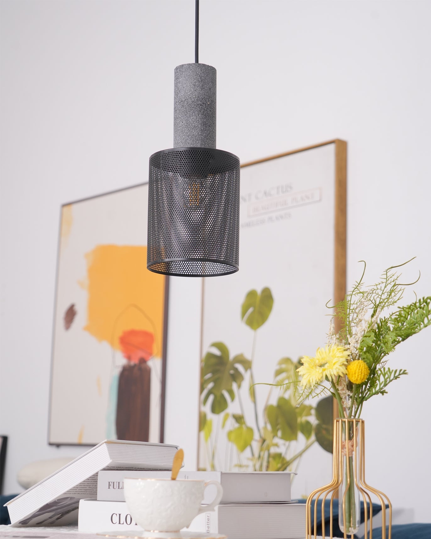 Mesh Cage Pendant Lamp