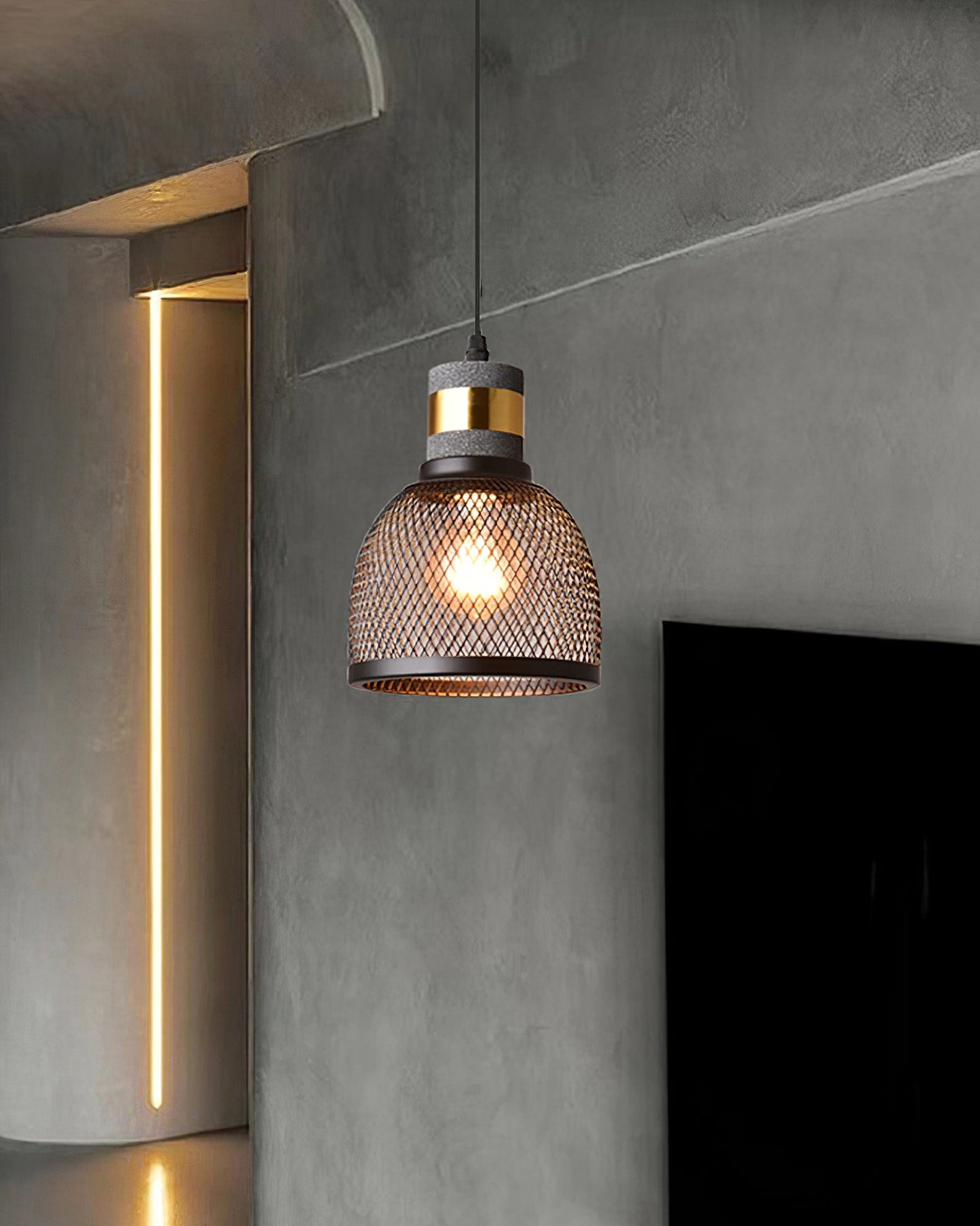 Mesh Cage Pendant Lamp