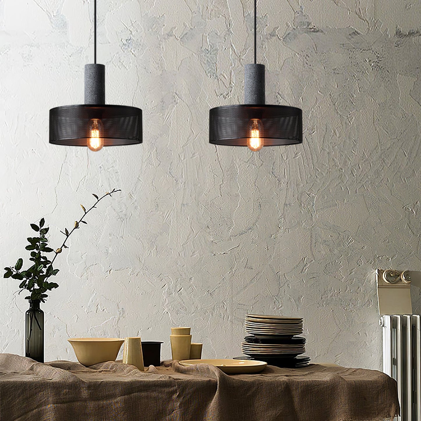 Mesh Cage Pendant Lamp