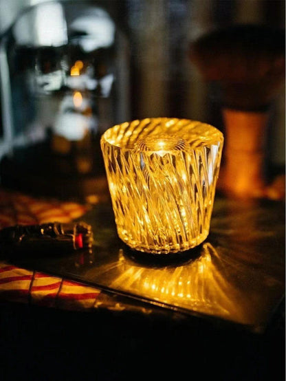 Crystal Diamond Table Lamp