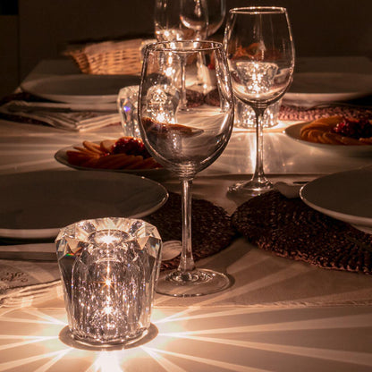 Crystal Diamond Table Lamp