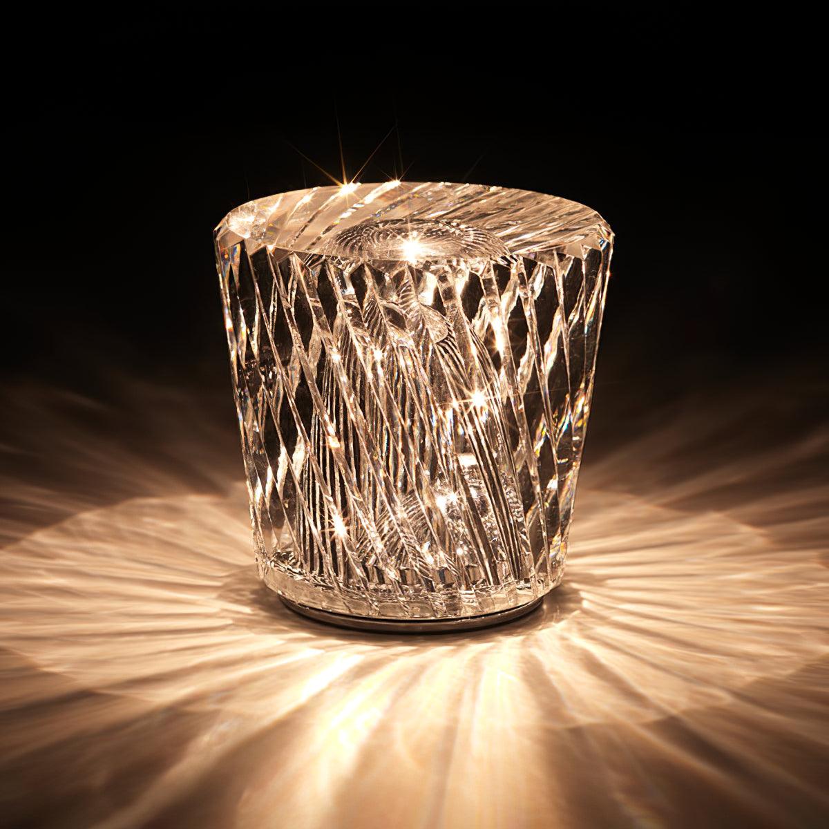 Crystal Diamond Table Lamp