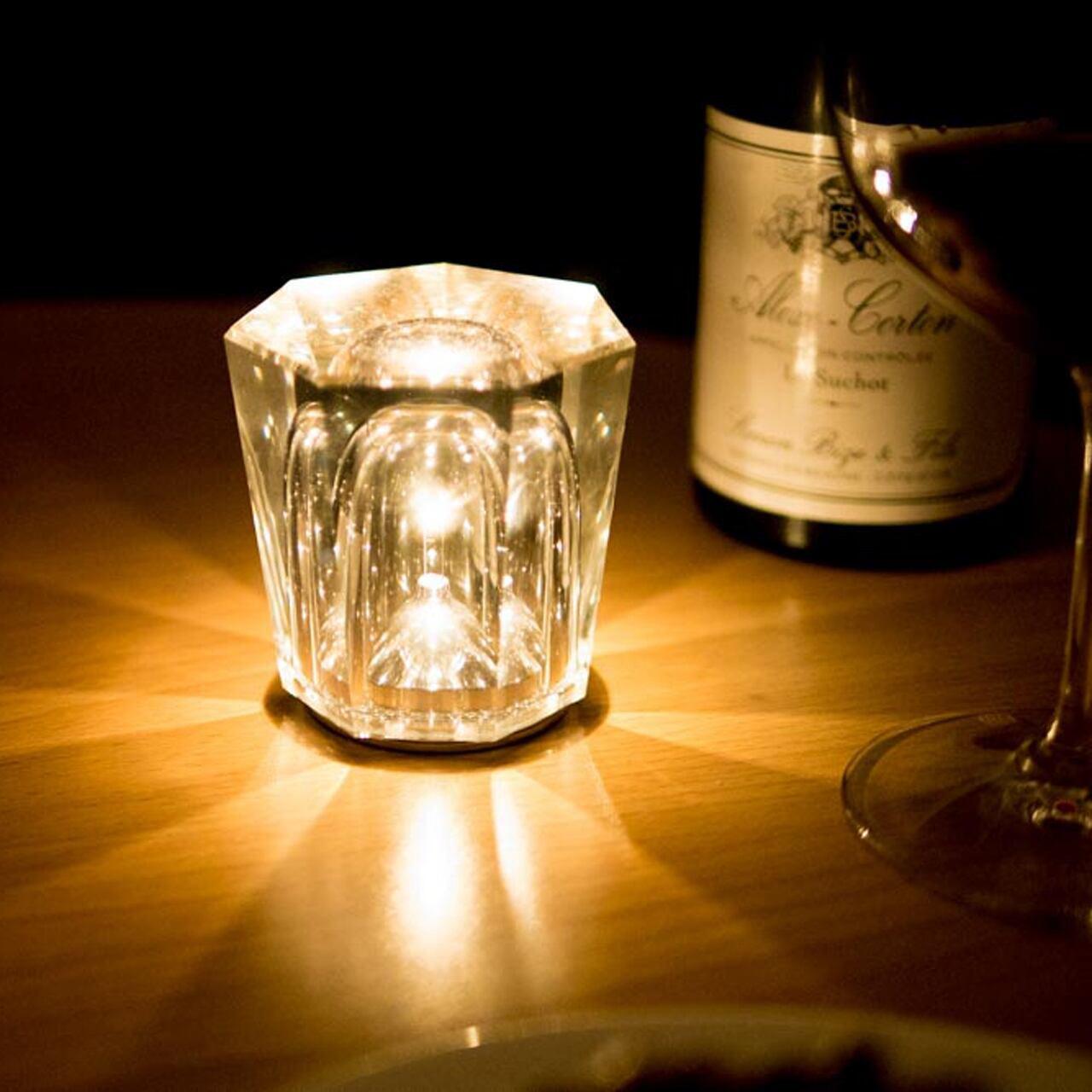 Crystal Diamond Table Lamp