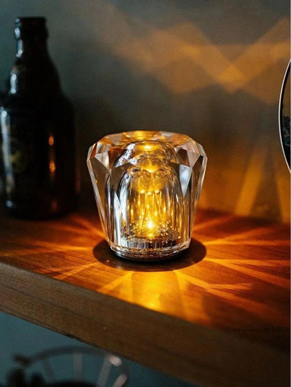 Crystal Diamond Table Lamp
