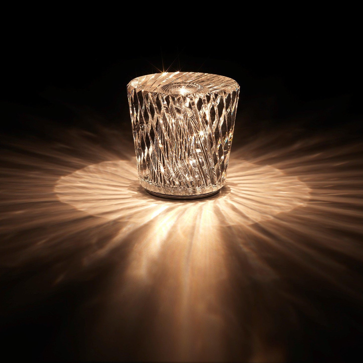 Crystal Diamond Table Lamp