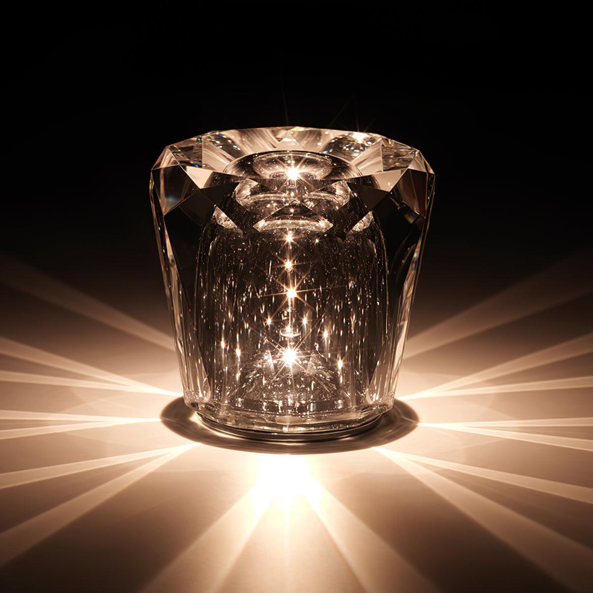 Crystal Diamond Table Lamp