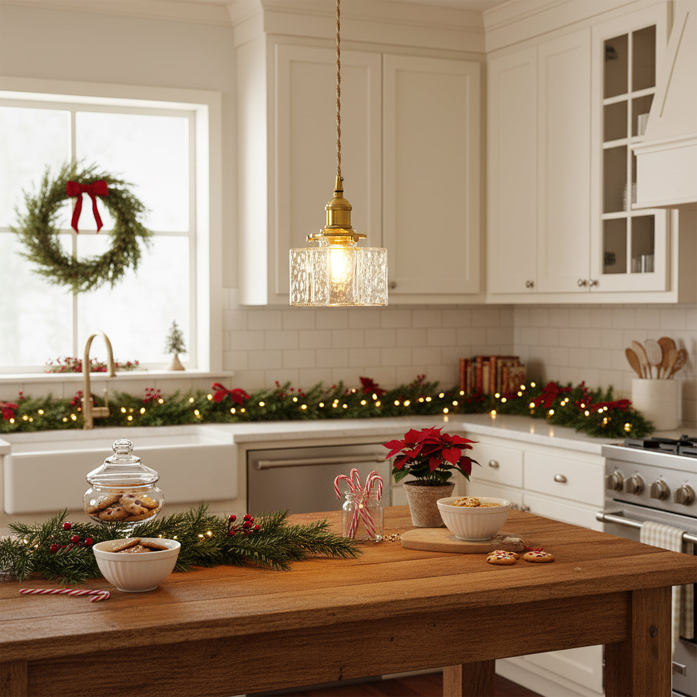 Translucent Cuboid Housings Pendant Light