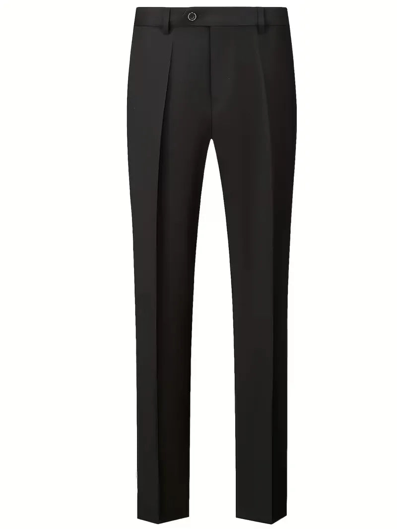 Slim Fit Notched Lapel Three Piece Suit Set