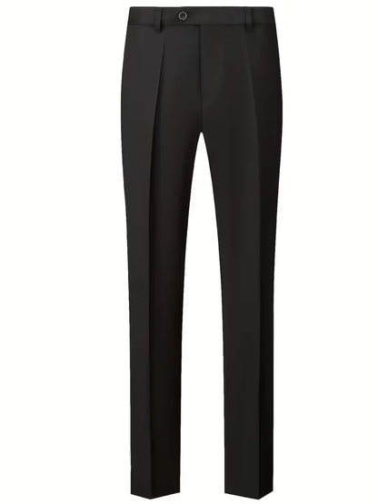 Slim Fit Notched Lapel Three Piece Suit Set
