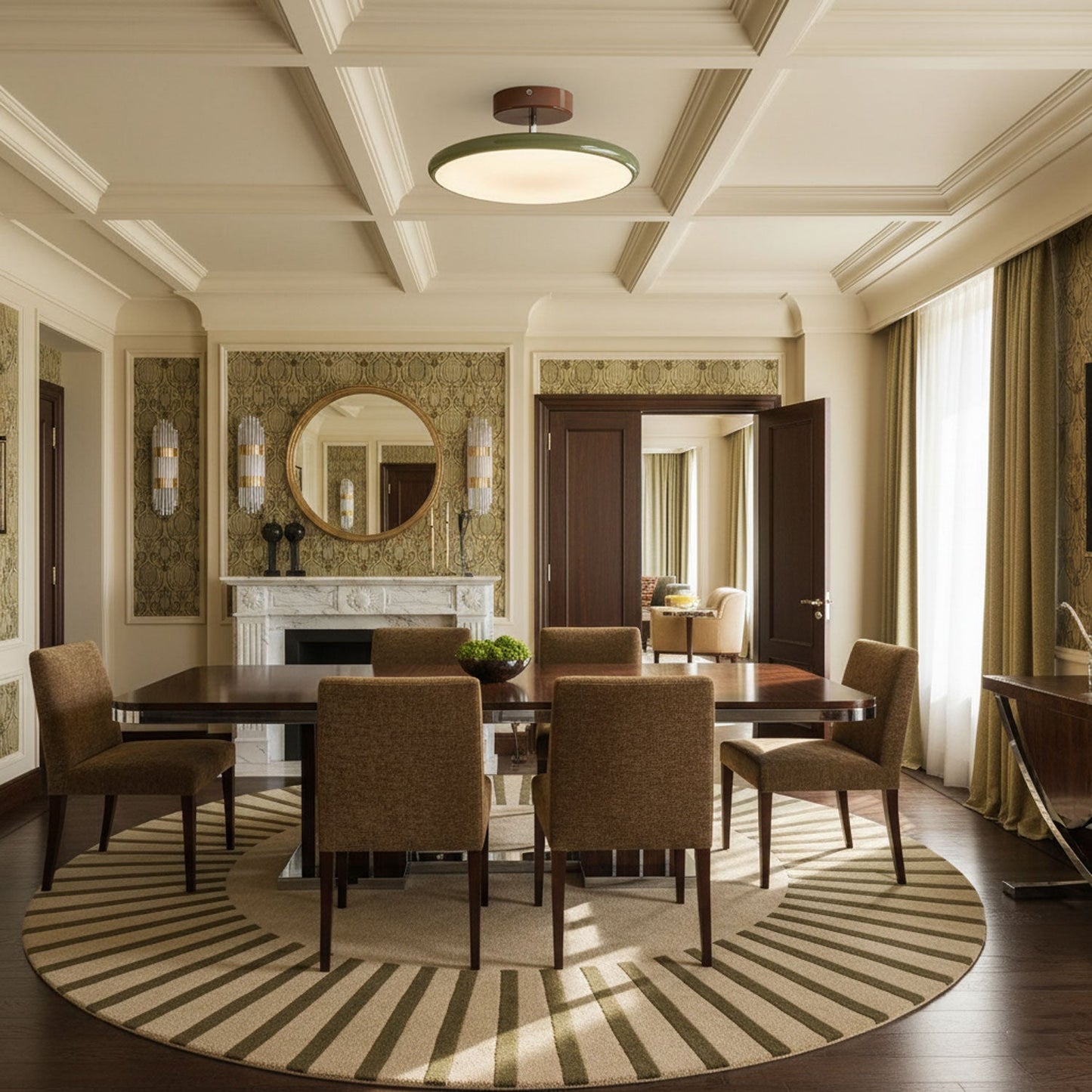 Ceiling Lamp with Adjustable Head