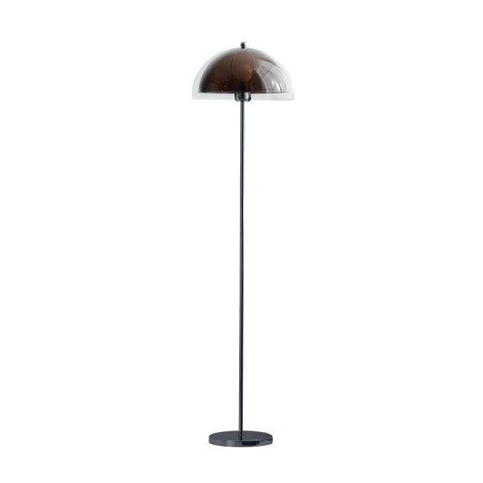 Double-Layer Dome Shade Floor Lamp