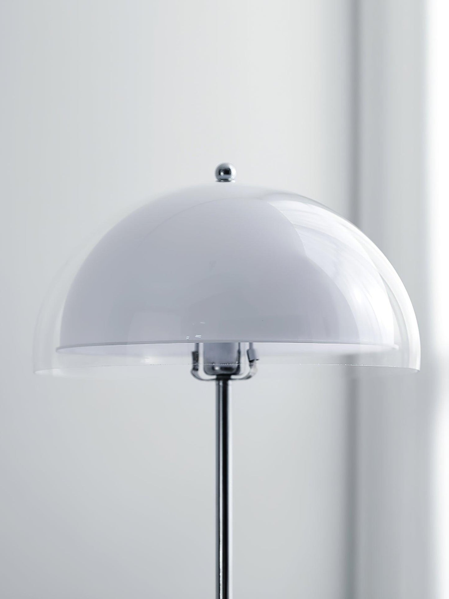 Double-Layer Dome Shade Floor Lamp