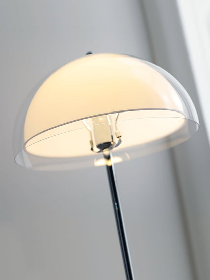 Double-Layer Dome Shade Floor Lamp
