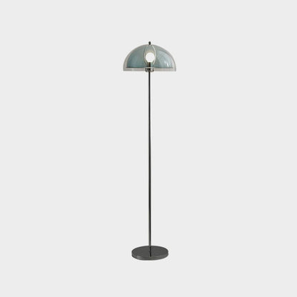 Double-Layer Dome Shade Floor Lamp