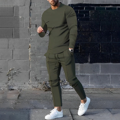 Athletic Slim Fit Jogger Set