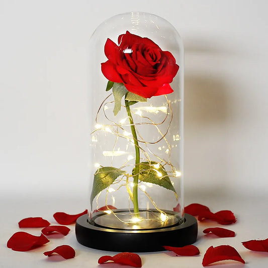 Eternal Atmospheric Rose Table Lamp | LED