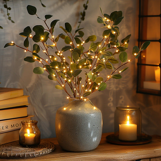 Fairy Light Olive Branch | LED