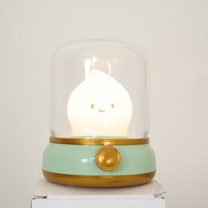 LED Flame Figure Table Lamp