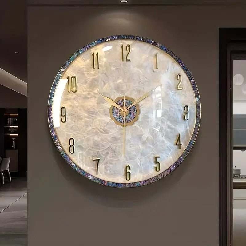 Flat-Face Round Wall Clock