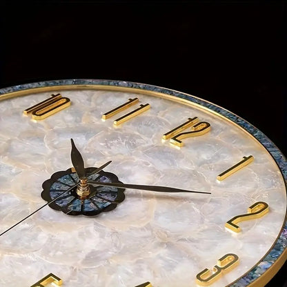 Flat-Face Round Wall Clock