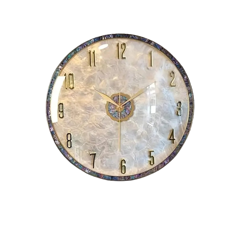 Flat-Face Round Wall Clock