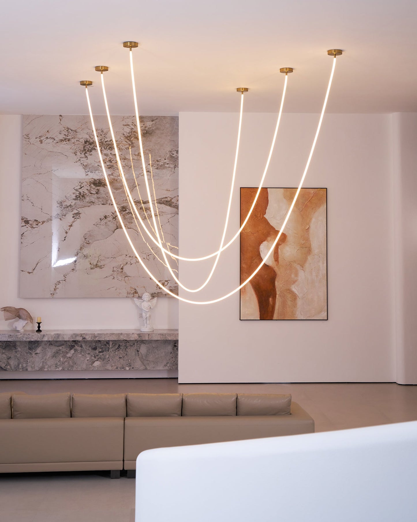 Flexible Linear Tube Pendant Light