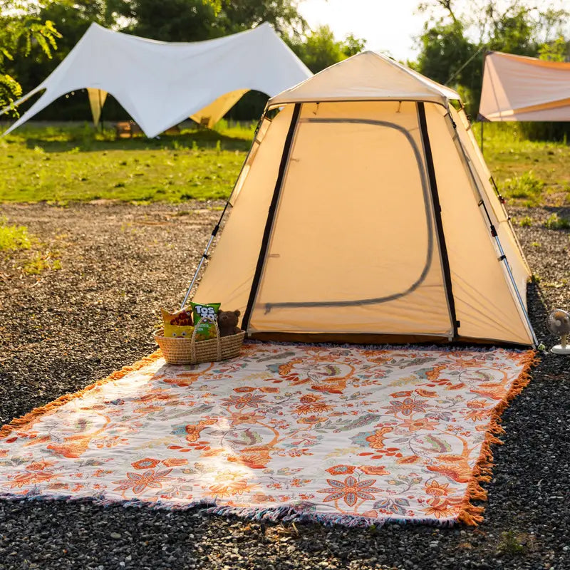 Floral Pattern Bedspread