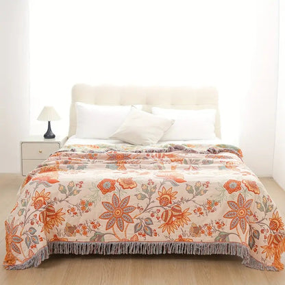 Floral Pattern Bedspread
