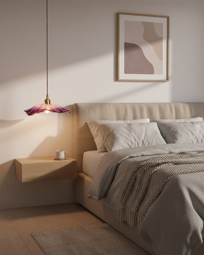 Glass Flower Pendant Lamp