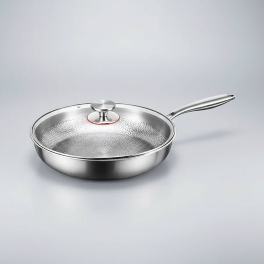 Hammered Interior Frying Pan