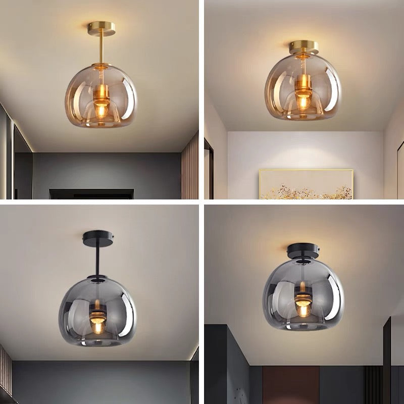 Glass Shade Pendant Ceiling Light