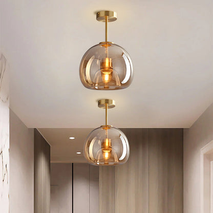 Glass Shade Pendant Ceiling Light