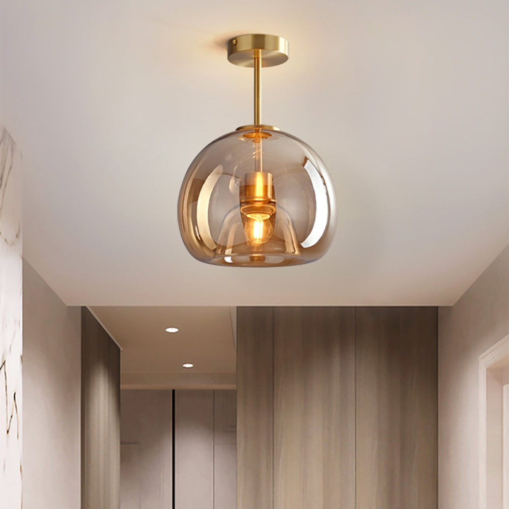 Glass Shade Pendant Ceiling Light