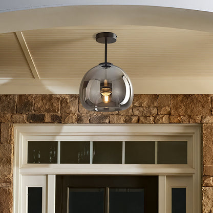 Glass Shade Pendant Ceiling Light