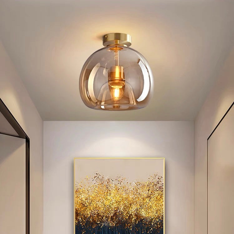 Glass Shade Pendant Ceiling Light