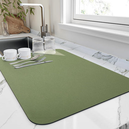 Non-Slip Kitchen Drainer Mat