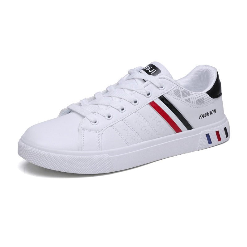 Men's Lace-Up Low-Top Casual Sneakers