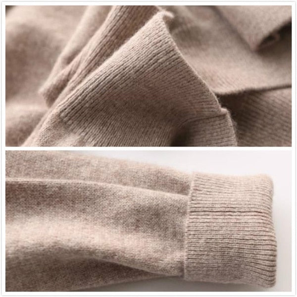 Men's V-Neck Long Sleeve Sweater