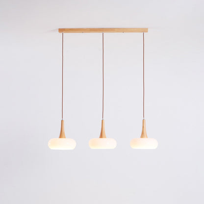 Oblate Spheroid Pendant Light