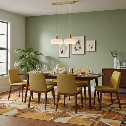 Oblate Spheroid Pendant Light